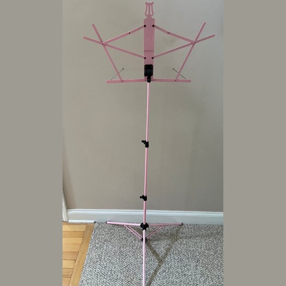 Protec Pink Collapsible Music Stand - Picture 3 of 4